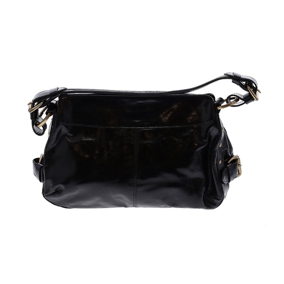 Kenneth Cole Leather Shoulder Bag Black - Picture 7 of 8